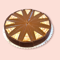 Cheesecake banan karamel