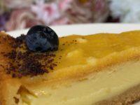 Cheesecake citrónový lemon curd. Ružová cukráreň Nitra