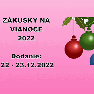 Zákusky na Vianoce 2022. Cukráreň Nitra