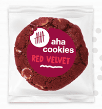 Cookie Red Velvet cukráreň Nitra. aha cookie