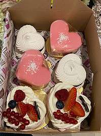 Valentínska krabička Ružová Cukráreň Nitra